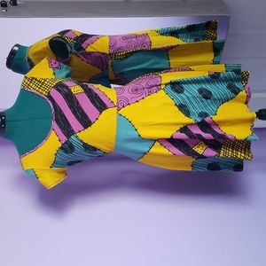 Disney Nightmare Before Christmas Sally Pattern Dress